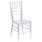 Flash Furniture 36.25" Clear Flash Crystal Ice Stacking Chiavari Chair